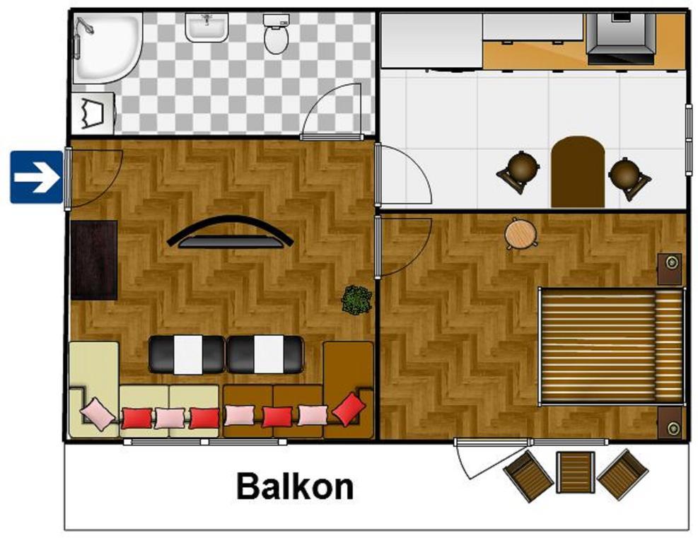 Apartament Krupowki Center Lejlighed Zakopane Eksteriør billede